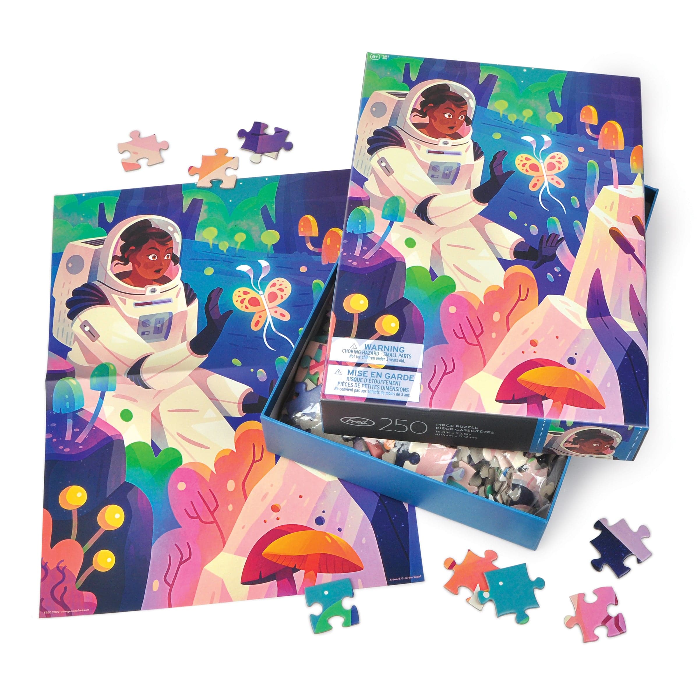 250 PIECE PUZZLE: SPACE BUTTERFLY