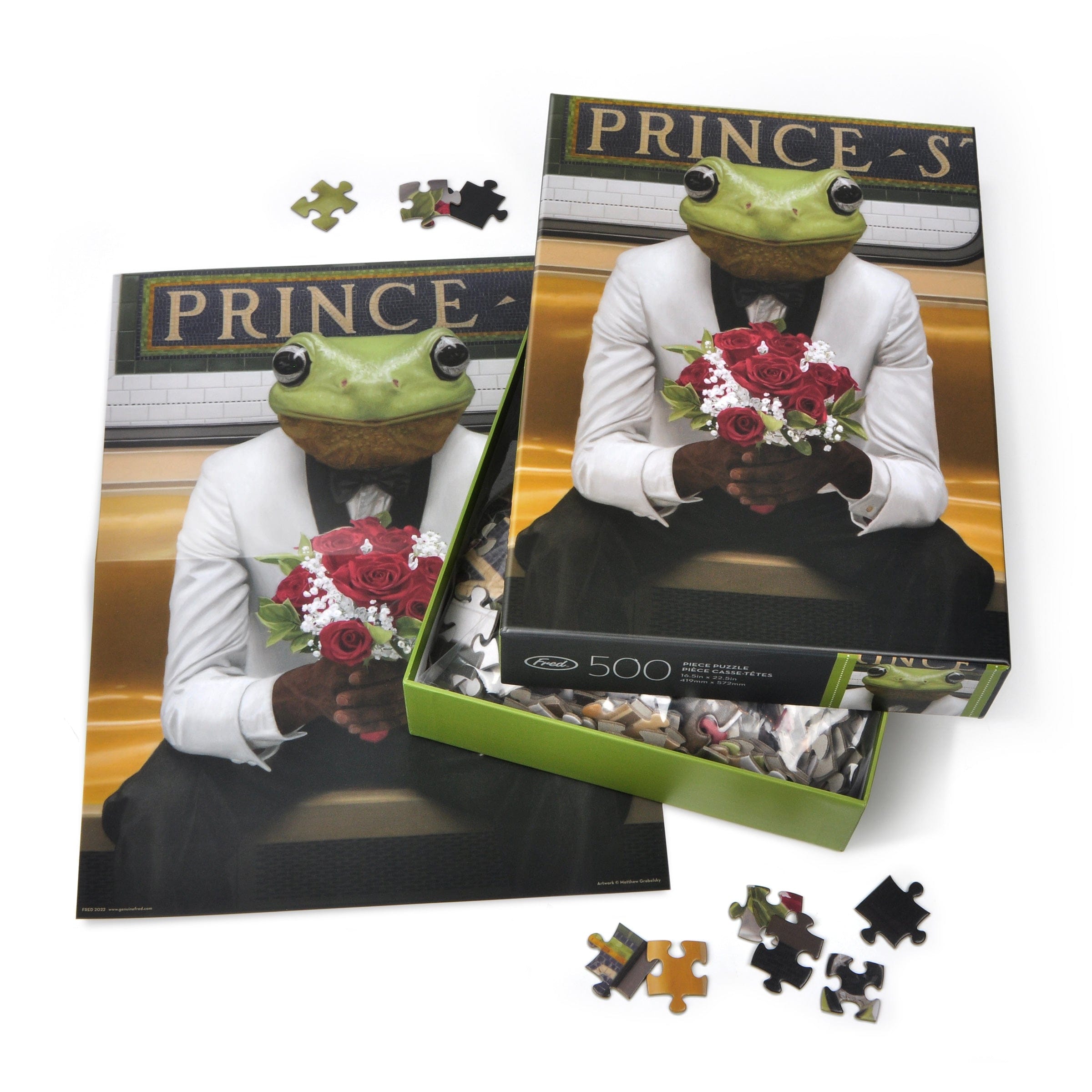 500 PIECE PUZZLE: KISS ME