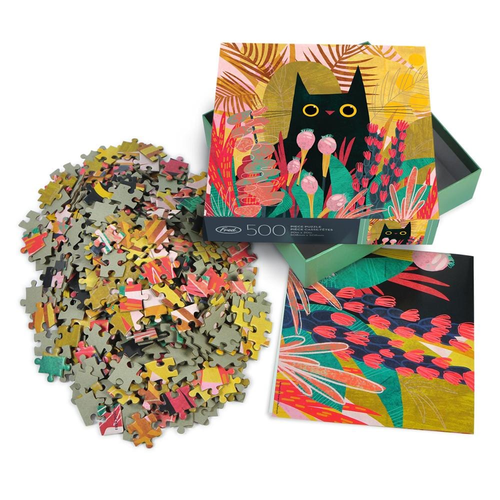500 PIECE PUZZLE: BLACK CAT